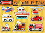 Melissa and Doug sound Vehicles puzzle