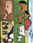 Melissa and Doug farm peg puzzle 