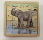 Wooden Elephant Puzzle