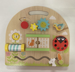 Wooden garden play board