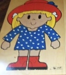 Girl Dressing 2 Layer Puzzle