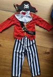 Toddler pirate costume size 2-3 years 