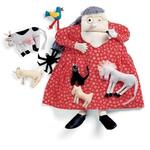 There was an old lady who swallowed a fly puppet 