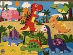 Dinosaur inset  puzzle 