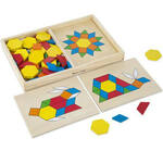 Pattern blocks and boards 