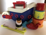 B Toys Bath Boat and accessories 