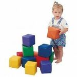 Toddler soft play vinyl blocks 
