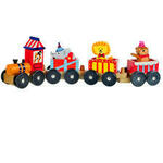 Wooden Circus  animal train