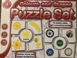 Colours and shapes puzzle set 