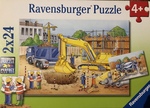 Ravensburger 2x24 piece Construction  puzzles 