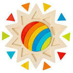 Rainbow sun puzzle 