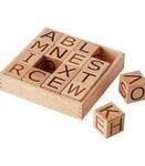 Kids Concept Wood Letter Blocks 