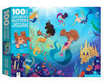 Mermaid Paradise Glitter Puzzle 100 pce 
