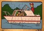 Look Inside - Boat Puzzle ( 2 Layer) 
