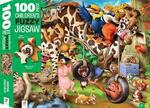 Animal Mayhem 100 pce puzzle 