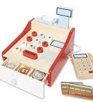 Wooden cash register 