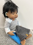 Miniland Doll with Hearing Aid 