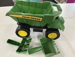 John Deere Big Scoop Dump Truck with sand tools