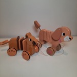 Pull Along Dog Toys
