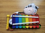 Fisher-Price Children's Moo-sical Piano-to-xylo