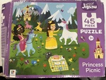junior jigsaw Princess Picnic Puzzle 45 Pieces
