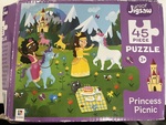 C441: junior jigsaw Princess Picnic Puzzle 45 Pieces