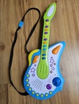 Electronic musical guitar