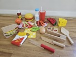 Wooden Play Food