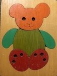Teddy Bear wooden Puzzle