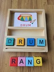 Wooden Spelling Blocks 