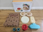 Wood Felt Taco Playset