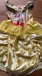 Belle (Beauty and the Beast ) dress  Size  4-6 years 