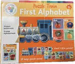 Puzzle train first alphabet 