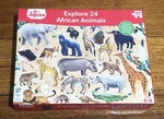 Explore 24 African Animals Puzzle 