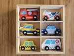 Wooden Rescue Vehicle Set
