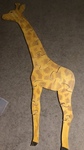 Wooden Giraffe Floor Puzzle