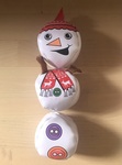 N158: Snowman Juggling Balls