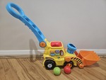 A185: Vtech pop a balls push and pop bulldozer