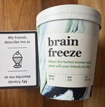 Brain Freeze card game 
