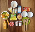 Wooden food / pasta set 