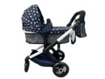 F458: Bayer Design Pram - Blue / Grey