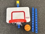 N93: Little Tikes Attach and Play Basketball