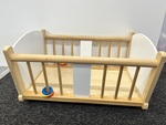 F190: Hape Rock a Bye Doll Cradle