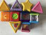 Fisher price peek a boo shape  blocks 