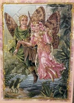 Shirley Barber Orange Frame Fairy Puzzle