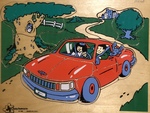 Car & Family Puzzle