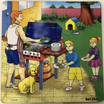 Wooden Bbq Puzzle