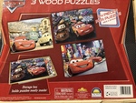 Cars Puzzles - Set Of 3x24 puzzles 