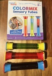 Colour mix sensory tubes 