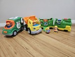Little People Dump Truck, Recycle Truck and Passenger Train